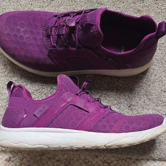 Teva Women's Vibrant Purple Sneakers - Picture 1 of 5